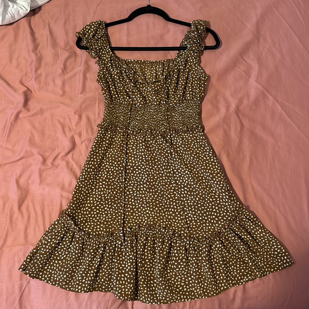 Sweetheart Neckline Mini Dress